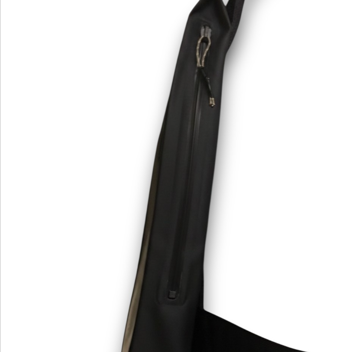 Vertical waterproof zipper